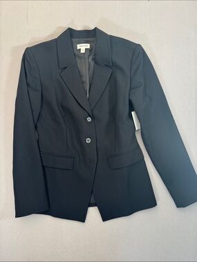 Open Edit Black Women's Two-Button Tailored Blazer from Nordstrom